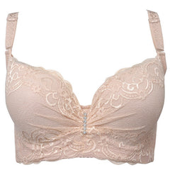 Plus size bra push up side gathering furu thin mm shaping c large cup Large cup underwear BCDE cup bra free shipping