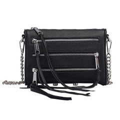 Fashion Brand Punk Style Handbag Fashion Women Punk Casual Day Clutches Zipper Chain Female Motorcycle Shoulder Crossbody Bag