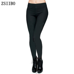 Women's Workout Leggings Candy Colors High Fluorescence V-Waist Stretch Spandex Leggings Women