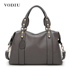 Women Bags PU Leather Tote Over Shoulder Sling Messenger Crossbody Tote Luxury Designer 2017 Hot Big Zipper Female Handbags