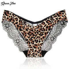 Hot sale! l women's sexy lace panties seamless cotton breathable panty Hollow briefs Plus Size girl underwear S-2XL Dropship