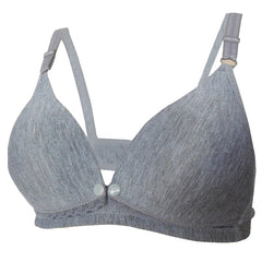 Laamei 2018 Adjustable Women Lingerie Super Front Closure Cotton Bra Fitness Solid Bra Sexy Seamless Bra Push Up Bra Brassier