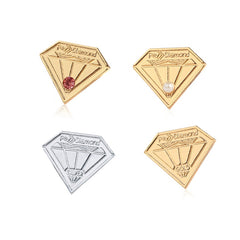 4 Styles Fashion Gold Sliver Jewelry Rhinestone Brooch Women Jackets Lapel Pins Badges Hat Decoration Dress Corsage Accessories